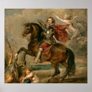 Rubens - Reitherzog von Buckingham Poster