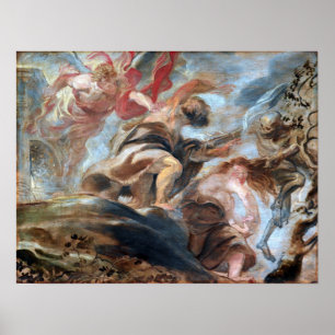 Rubens - Vertreibung aus dem Garten Eden Poster