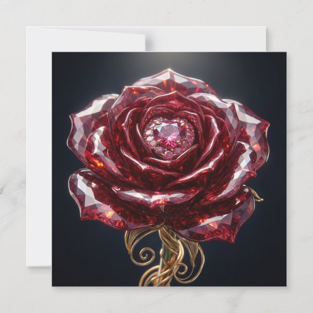 Rubies Red Magnet Card (Vorderseite)