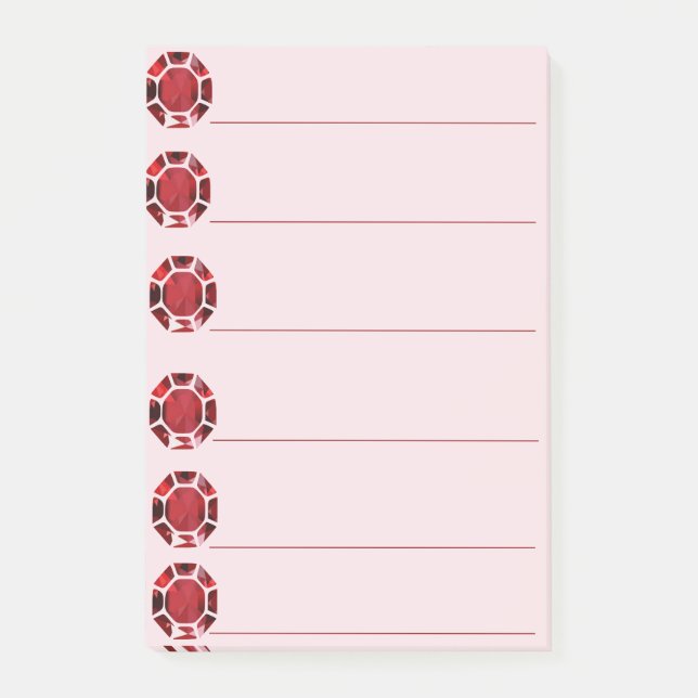 Rubin-Edelstein-Checkliste Post-it Klebezettel (Vorderseite)