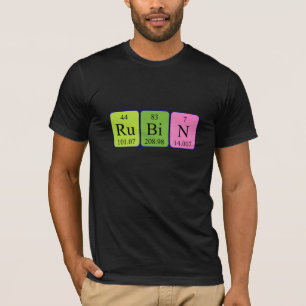 Rubin Periodenname Shirt