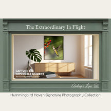 Rubinkehlkolibri-Fine-Art-Fotografie