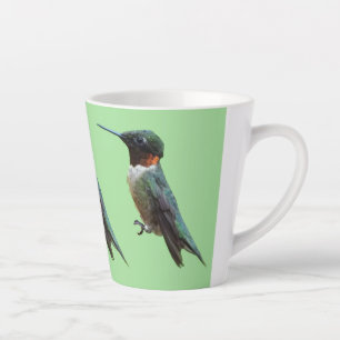 Rubinkehlkolibri-Vogelfotografie Milchtasse