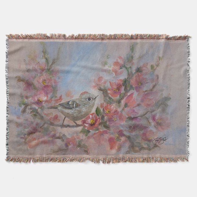 Rubinkönig-Vogel Decke (Vorderseite)