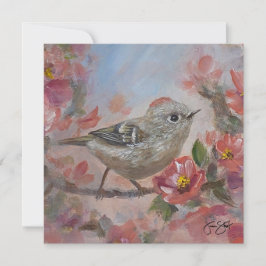 Rubinkönig Vögel Einladung