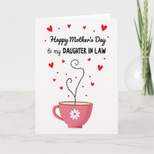 Rubinrotes Herz Tochter Karte