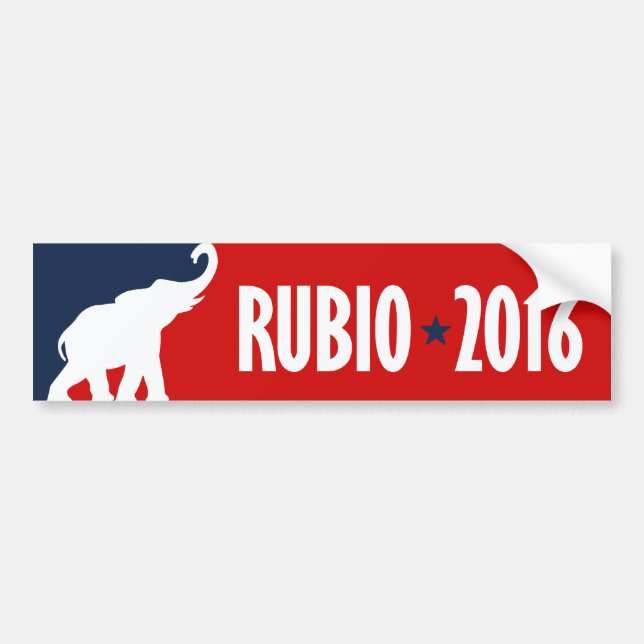 RUBIO 2016 SPORTBUMPER - .PNG AUTOAUFKLEBER (Vorne)