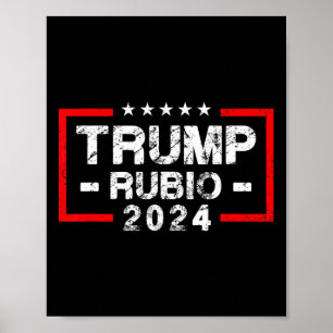Rubio 2024 Flag - Wahlpräsident 2024 Poster