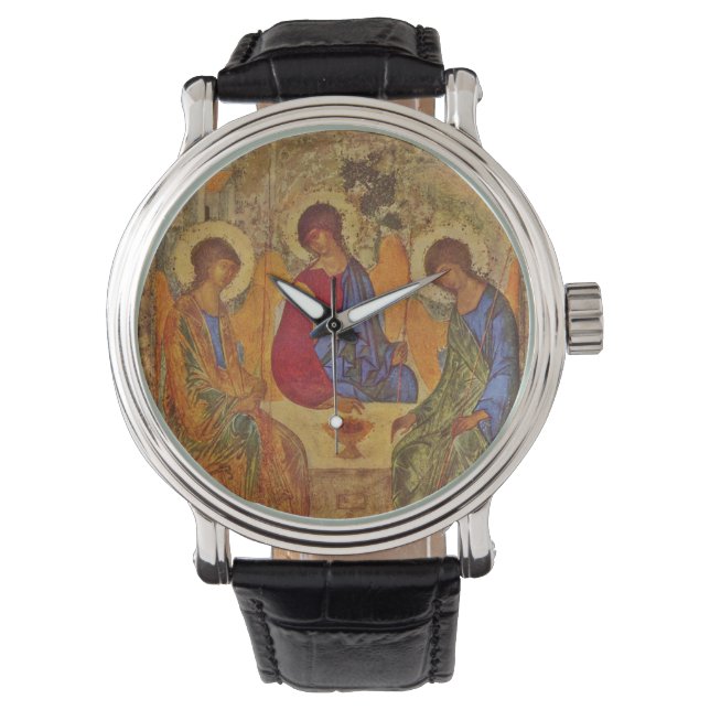 Rublev Trinity am Tisch Armbanduhr (Vorderseite)