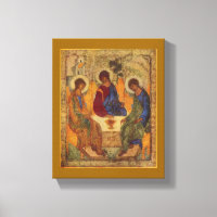 Rublev Trinity am Tisch