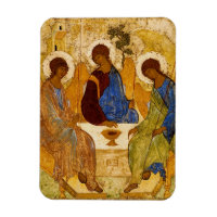 Rublev Trinity am Tisch