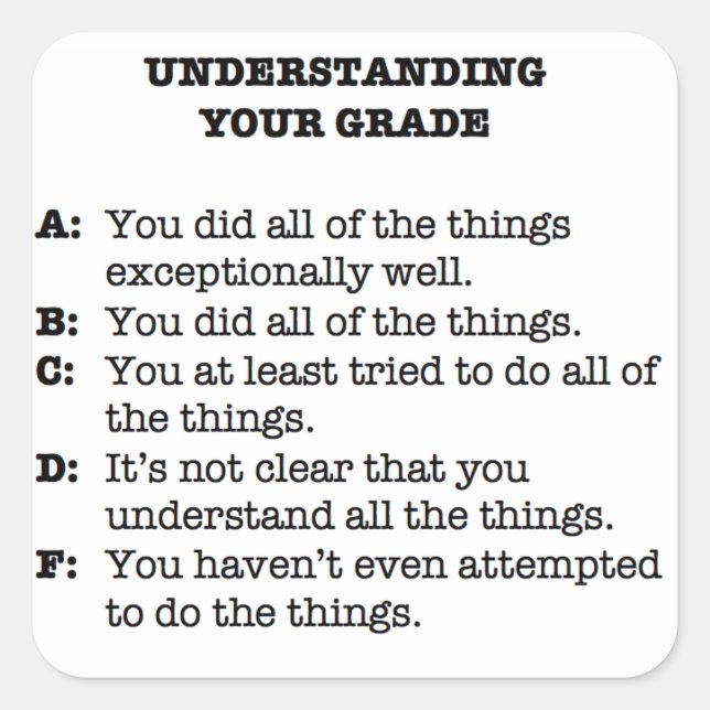 Rubric Sticker - jetzt mit weniger Schnack! (Vorderseite)
