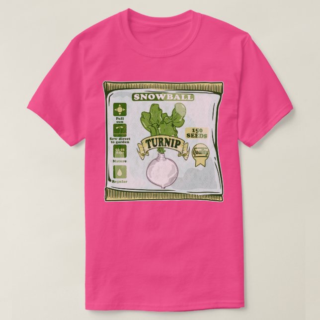 Rübsensamen T-Shirt (Design vorne)