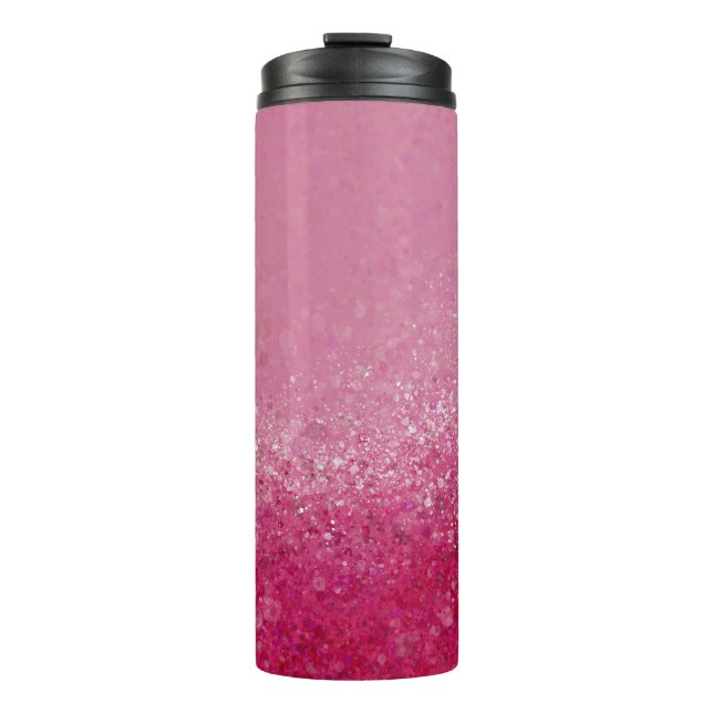 Ruby Abstrakt Thermal Tumbler Thermosbecher (Vorderseite)