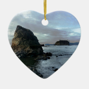 Ruby Beach im Olympischen Nationalpark Keramikornament
