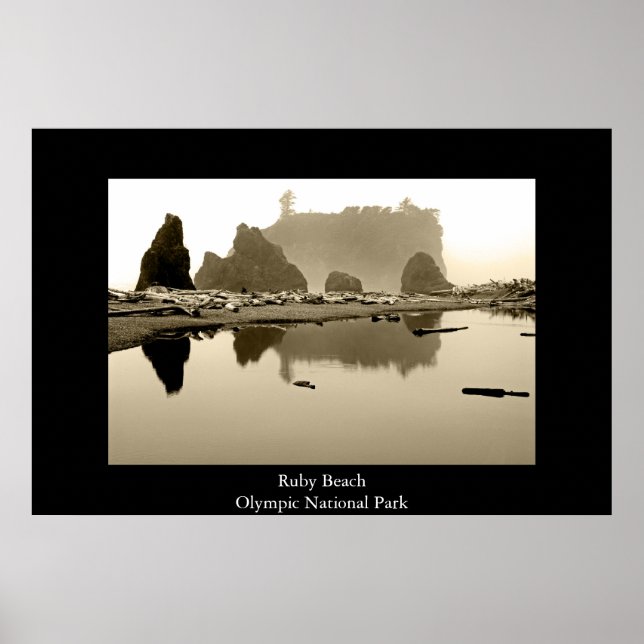 Ruby Beach Poster (Vorne)