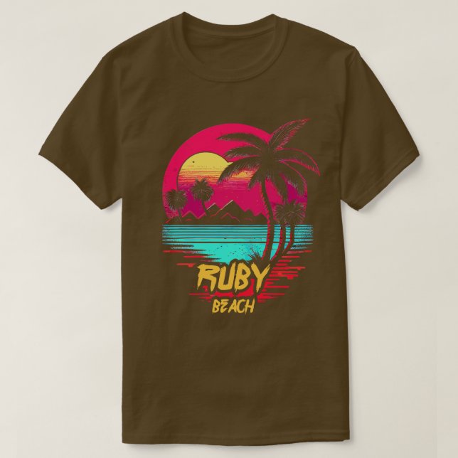 Ruby Beach T-Shirt (Design vorne)