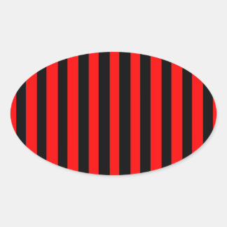 Ruby Black Ovaler Aufkleber