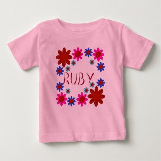RUBY-Blume Baby T-shirt