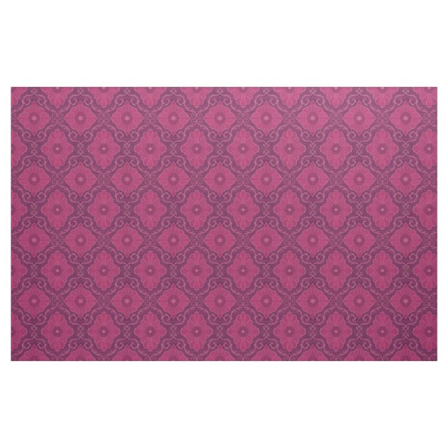 "Ruby Blume" bohemiisches arabesque Muster Stoff (Fat Quarter (45,7 x 55,9 cm))