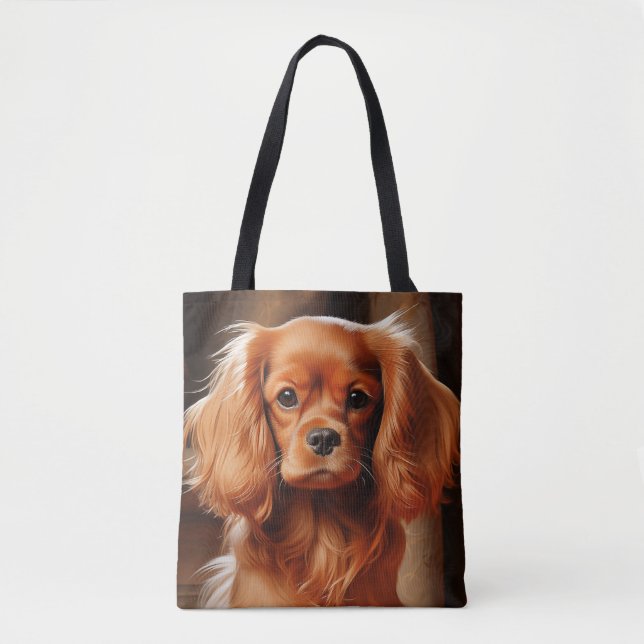 Ruby Cavalier King Charles Spaniel (Vorderseite)