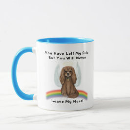 Ruby Cavalier Pet Loss Memorial Geschenk Tasse