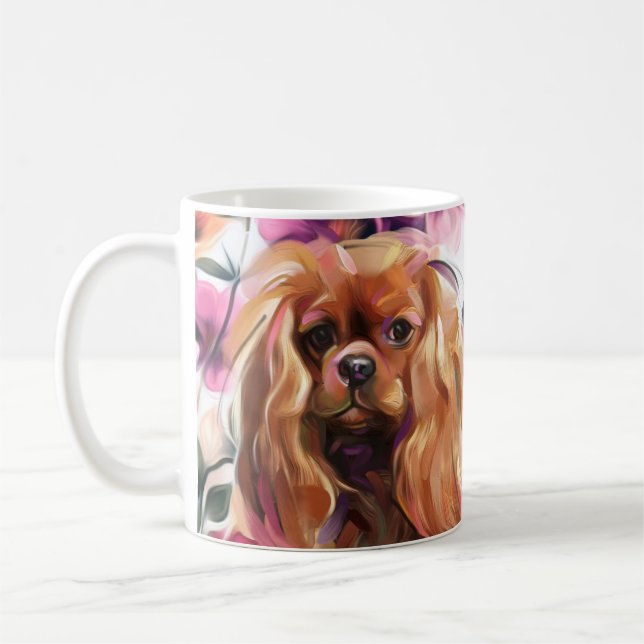 Ruby Cavalier Tasse Vintag (Links)