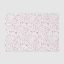 Ruby Confetti Aquarellfarben Dots Tissue