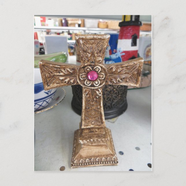 Ruby Cross Postkarte (Vorderseite)