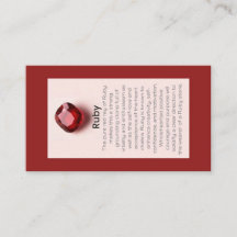 Ruby Crystal Meaning Juwelier Display Gemstone