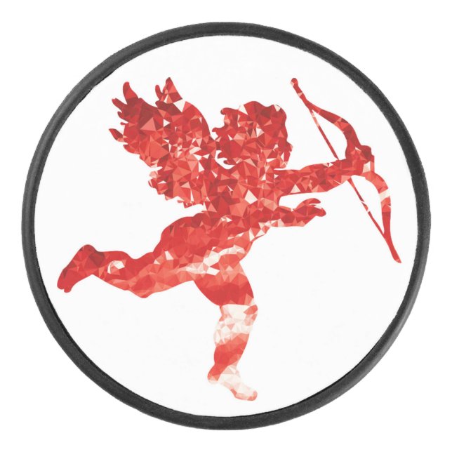 RUBY CUPID EISHOCKEY PUCK (Vorderseite)