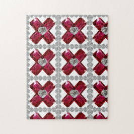 Ruby Diamond Art, Red Puzzle