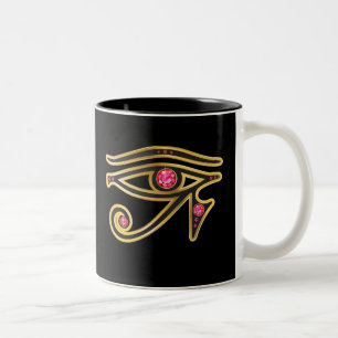 Ruby Eye von Ra in Gold Tasse