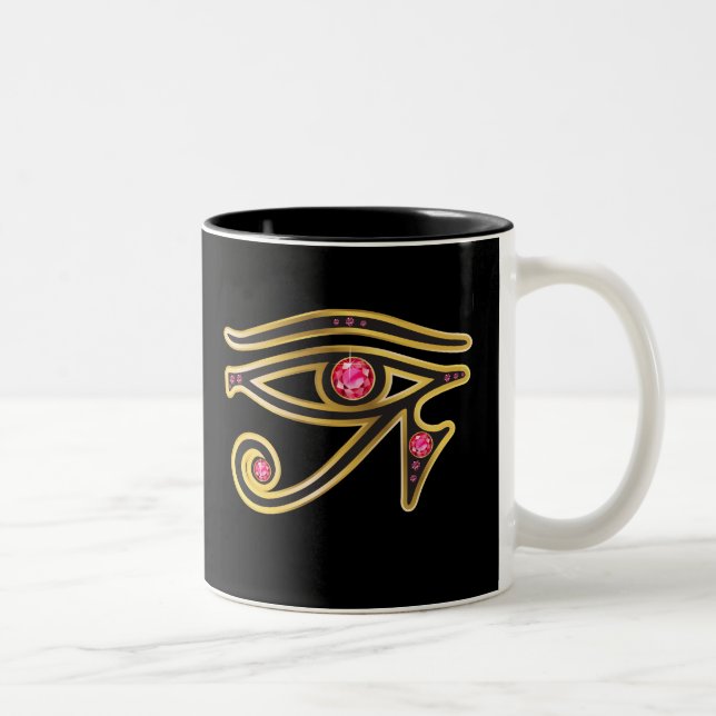 Ruby Eye von Ra in Gold Tasse (Rechts)