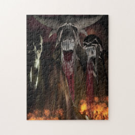 Ruby Falls Horror Art Puzzle