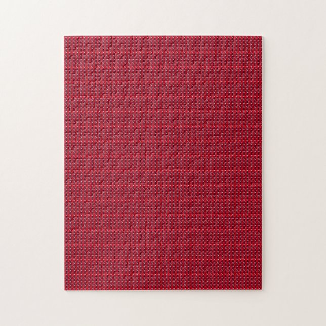 Ruby Gemstone Art, Red Puzzle (Vertikal)