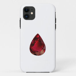 Ruby Gemstone Birnenform Case-Mate iPhone Hülle