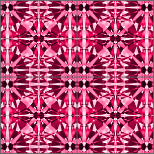 Ruby Gemstone Fliese