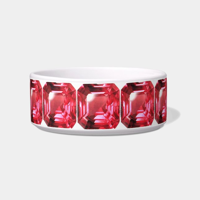 Ruby Gemstone Pink Napf (Vorderseite)