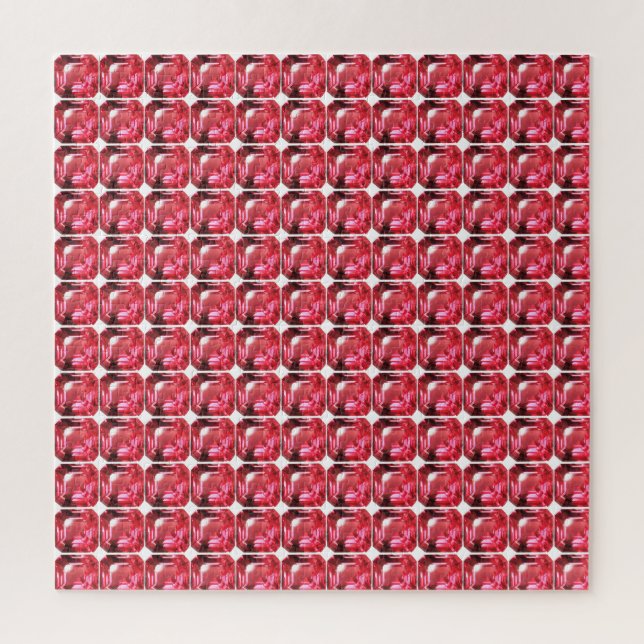 Ruby Gemstone Pink Puzzle (Vertikal)
