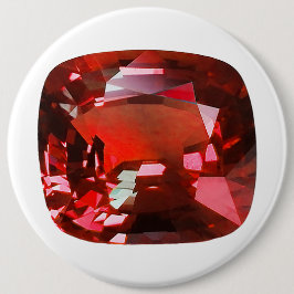 Ruby Gemstone Red Button