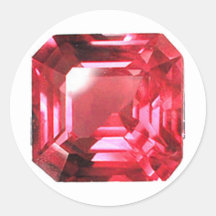 Ruby Gemstone Rujon Birthstone Rot