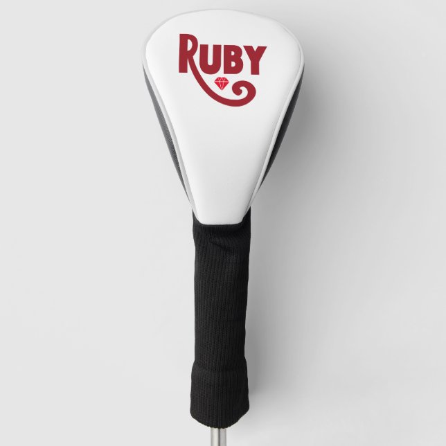 Ruby Golf Headcover (Vorderseite)