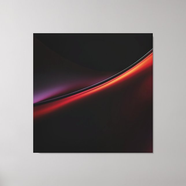 Ruby Gradient Leinwanddruck (Vorderseite)