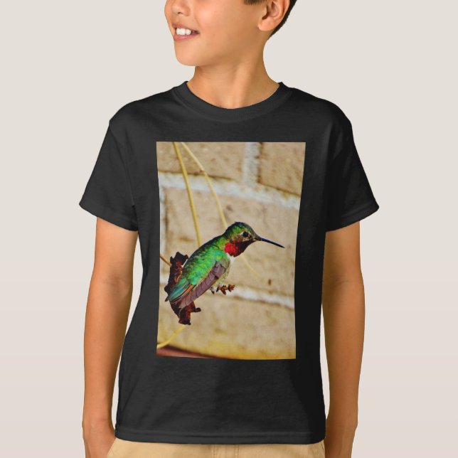 Ruby Green Komingbird T-Shirt (Vorderseite)