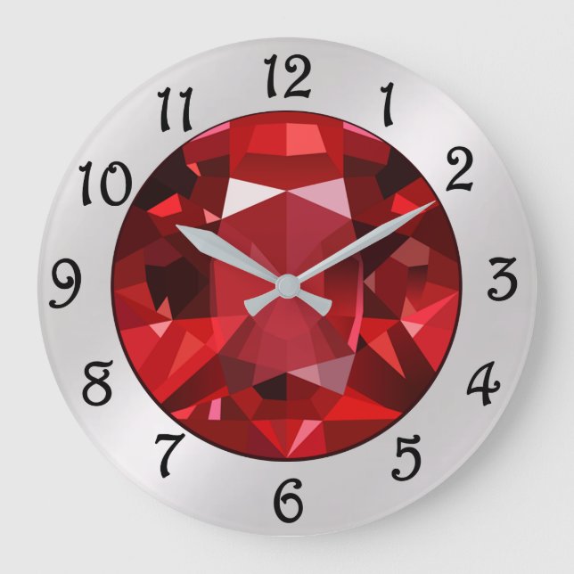 Ruby große Uhr (Vorderseite)