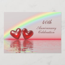 Ruby Hearts zum 40. Jahrestag