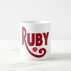 Ruby Kaffeetasse