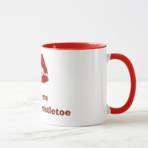 RUBY LIPS= "MEET ME UNTER MISTLETOS"-TASSE TASSE