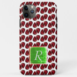 Ruby Pear Gemstone mit Monogram Case-Mate iPhone Hülle